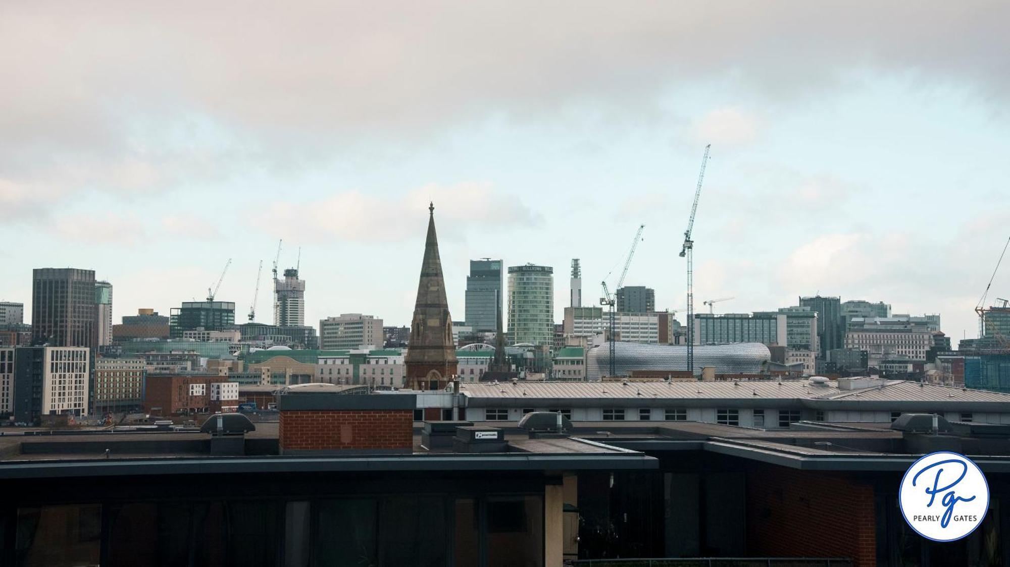 Penthouse - Amazing City Skyline Views - Balcony - Free Extra 2 Hours - Free Parking - Utilita Arena - Bullring Shopping - New St Station- Super King Size Bed Birmingham Buitenkant foto